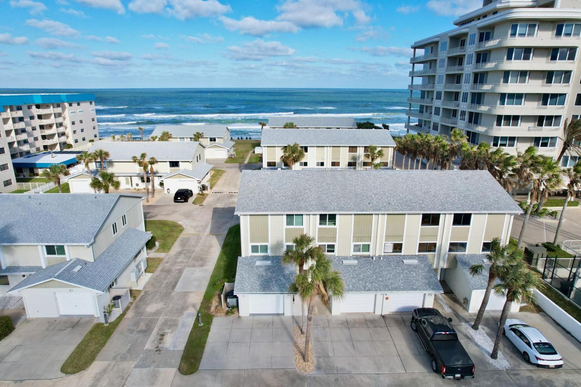 Zen Beach Retreat - Ocean View Townhouse -No Drive Beach New Smyrna Beach Dış mekan fotoğraf