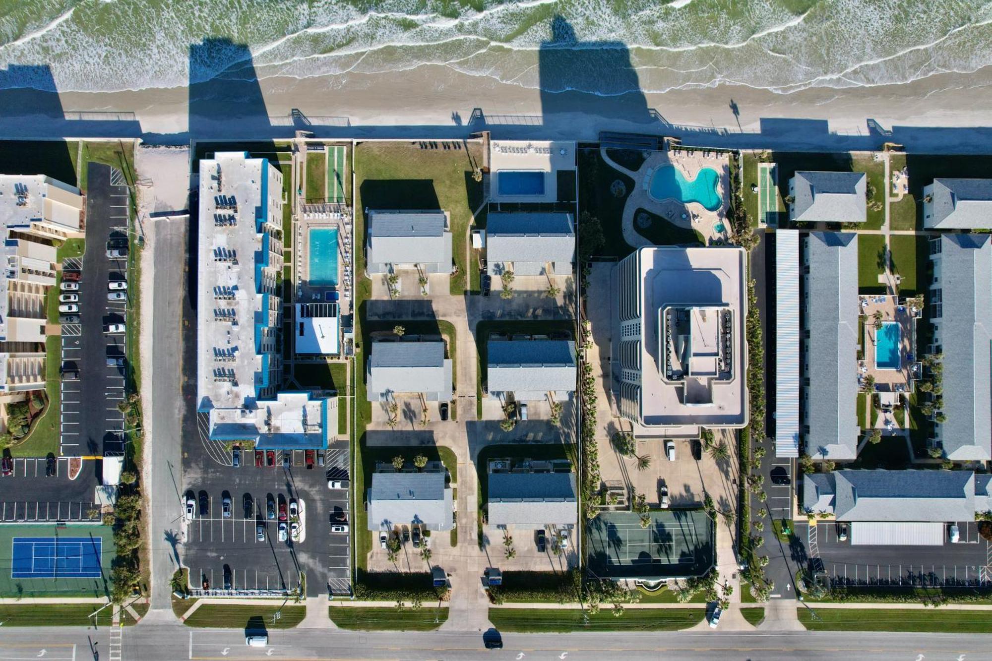 Zen Beach Retreat - Ocean View Townhouse -No Drive Beach New Smyrna Beach Dış mekan fotoğraf